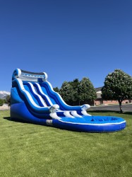 22' Blue Crush Dual Lane Slide