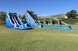 IMG 9048 1757903736 27' Towering Palms Slide w/ Slip n Slide